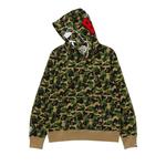 Худи BAPE ABC Camo 2nd Ape Pullover Hoodie, Green - фото 3
