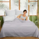 Простыня Würzburg" серебро 280х280 см" Erwin Müller - фото 5