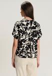 Блуза Greenpoint Button-down blouse, Print/Black - фото 3