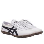 Кроссовки Onitsuka Tiger Tsunahiki Slip-On 'White Black' - фото 2