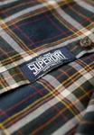 Рубашка обычного кроя на пуговицах Superdry, зеленый - фото 4