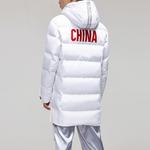 Пуховик мужской белый Anta - фото 4