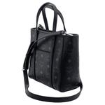 Мини-шопер Toni Visetos черный MCM - фото 3