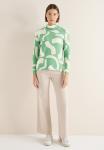 CECIL Лонгслив в зеленом цвете - фото 4