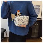 Sanrio Косметичка Hello Canvas для женщин черная - фото 2