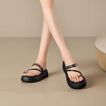 Женские слипоны Cut Out Slide DAPHNE, черный - фото 6