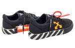 Кроссовки vulcanized low canvas 'black orange white' Off-White, черный - фото 3