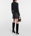 Шерстяной свитер ami de cœur Ami Paris, черный - фото 3