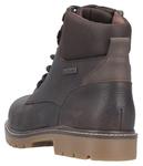 Ботинки на шнуровке Rieker, каштаново-коричневый - фото 4