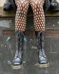 Ботинки кожаные Dr. Martens 1B99 Virginia до середины икры, черный - фото 6