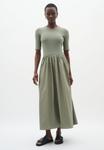 Платье макси DAGNAMA InWear, оливковый - фото