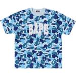 Футболка BAPE ABC Camo Relaxed Fit Logo Tee, Blue - фото