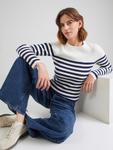 Свитер LEVI'S  Crewneck Rib, белый - фото 3