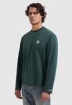 Топ Pure Path BOXY FIT CREWNECK LS, Dark Green - фото