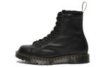Ботинки Dr.Martens Barton Shearling Lined Leather Ankle Boots 'Black' Women's - фото