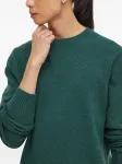 Свитер в рубчик с круглым вырезом Samsoe Samsoe, зеленый - фото 4