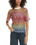 Сетчатая футболка Missoni - фото