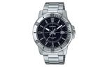 CASIO Часы Men Standard Series Black Watch MTP-VD01D-1C, Black Dial - фото 2