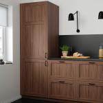 Дверь IKEA, 60x80 см, цвет brown walnut effect - фото 2