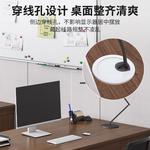 Компьютерный стол Naijia 120 см, Black Mist Gray, с 4 ящиками и дверцей - фото 4