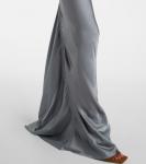 Юбка макси из атласа Coda Rick Owens, Washed Indigo - фото 5