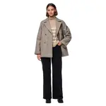 Пальто Pieces Marbel, серый - фото 7