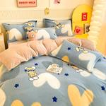 LUOLAI HOME Комплект постельного белья, 200 см, 4 предмета - фото 7