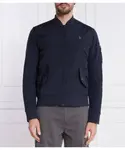 Бомбер Regular fit Polo Ralph Lauren, синий - фото