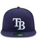 Кепка Tampa Bay Rays Authentic Collection 59FIFTY New Era, синий - фото 2