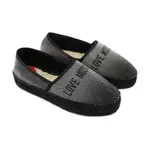 Кожаные эспадрильи Love Moschino, черный - фото 2