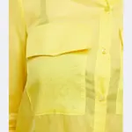 Рубашка Pinko, желтый - фото 4