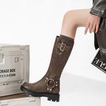 Сапоги женские Old Meow, коричневый - фото 10