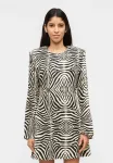 Мини-Платье paloma, платье с зебровым принтом Undress Code, Black - фото