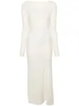 Платье макси La Robe Alzou JACQUEMUS, белый - фото