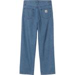 Джинсы с нашивкой lucas logo Carhartt WIP, индиго - фото 3