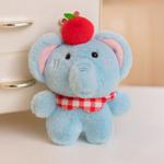 Bitter purchase Плюшевый кулон Apple Blue Little Elephant высотой 17 см - фото 6