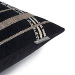 Наволочка Musterring Square, 45x1x45 см, черный - фото 3