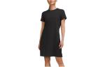 Женское платье с коротким рукавом Lululemon, черный - фото