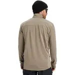 Флис Quiksilver Early Start half zip, бежевый - фото 2