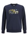 Толстовка Jack & Jones Junior, темно-синий - фото