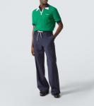 Кашемировый поло свитер Miu Miu, зеленый - фото 2