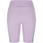 Леггинсы Urban Classics Color Block Cycle Short, фиолетовый - фото 4