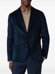 Вельветовый блейзер Paul Smith, синий - фото 3