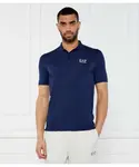 Футболка поло Regular fit Ea7, синий - фото
