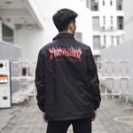 Thrasher Куртка унисекс черная, Black - фото 6