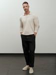Свитер DAN FOX APPAREL Essentials, Wool White - фото 4