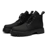 Кроссовки Martin Boot Men's Black GZZ, утепленные черные - фото 9