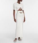 Кожаные сандалии-шлепки Christopher Esber, белый - фото 2