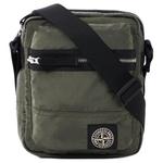 Сумка-почтальон с логотипом STONE ISLAND, basic set (bag+dust bag) - фото