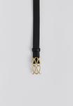 Ремень Malina MONOGRAM LEATHER BELT, Black - фото 5